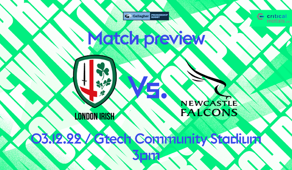 Match Preview: Newcastle Falcons (H)